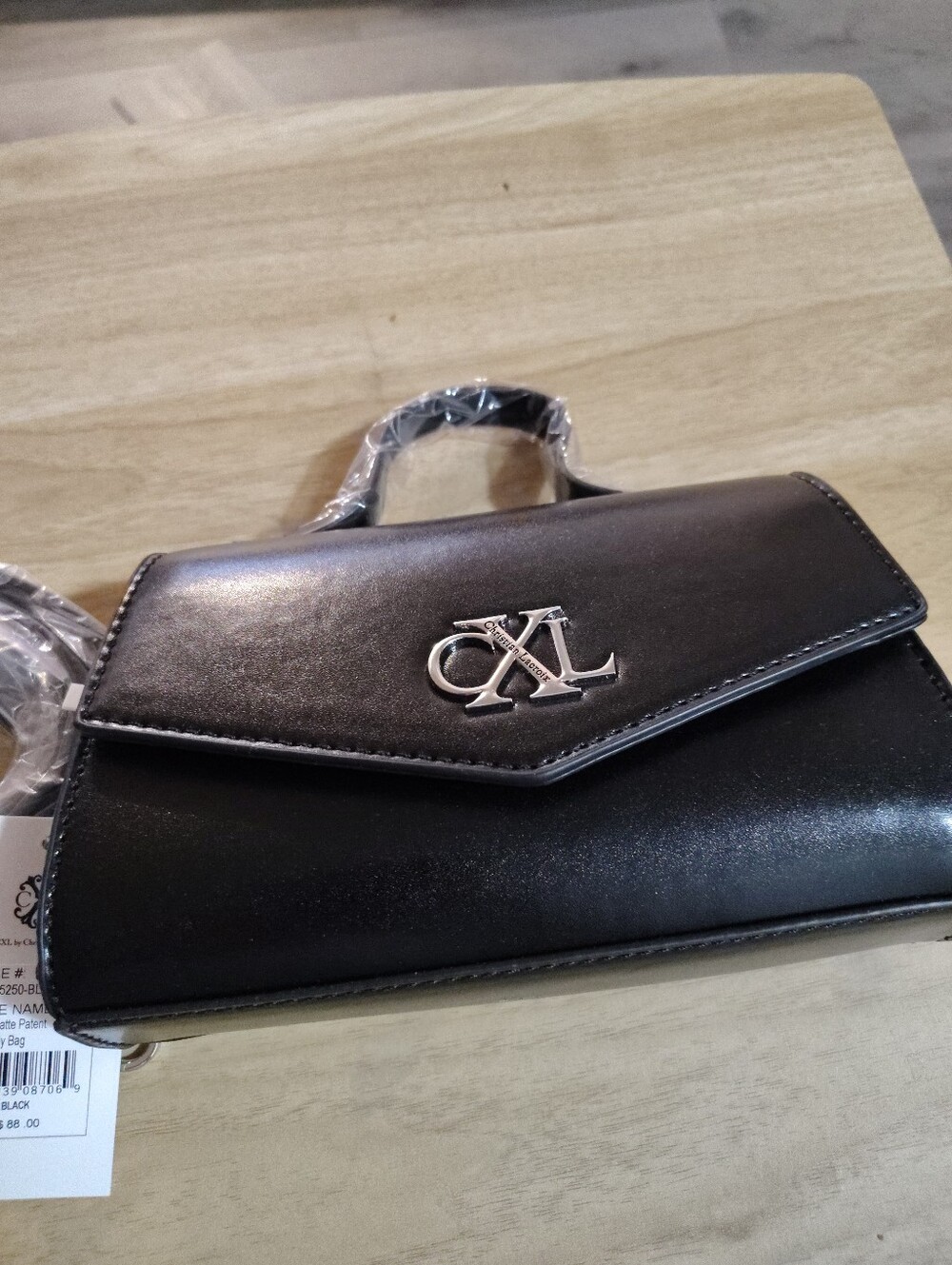 Black Top-Handle/Crossbody Women's Bag Chritian Lacroix